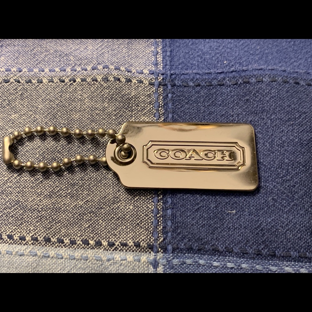 Coach 2” Metal Tag